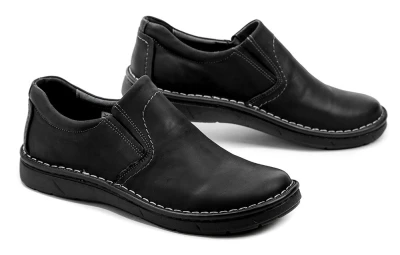 Klondike 278 černé pánské polobotky