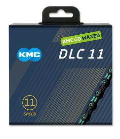 Kmc DLC 11 Celeste Waxed BOX reťaz Kmc DLC 11 Celeste Waxed BOX reťaz