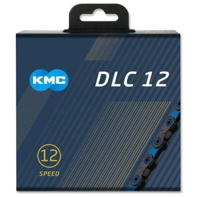 Kmc DLC 12 černo/modrý BOX řetěz Kmc DLC 12 černo/modrý BOX řetěz