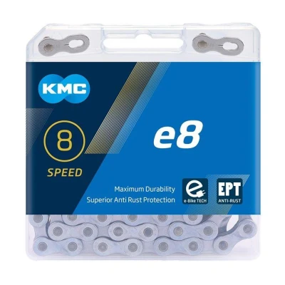 KMC E8 EPT Nereznoucí BOX 122ČL řetěz