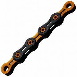 Kmc reťaz DLC 11 oranžovo/čierny v krabičke 118 článkov Kmc reťaz DLC 11 oranžovo/čierny v krabičke 118 článkov