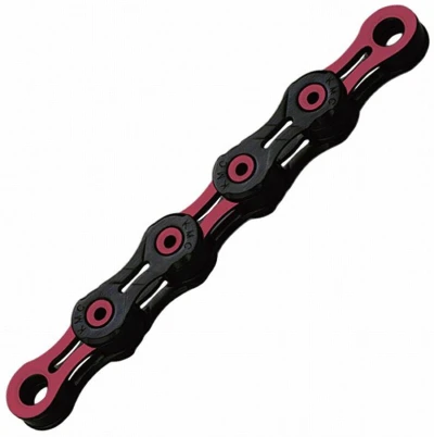 Kmc řetěz DLC 11 růžovo/černý v krabičce 118 čl. Kmc řetěz DLC 11 růžovo/černý v krabičce 118 čl.