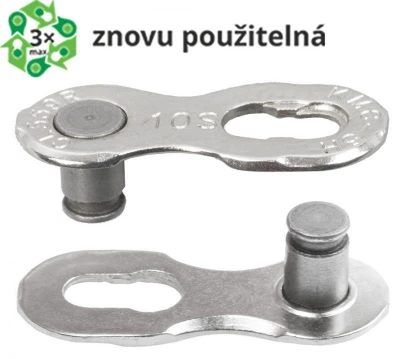 Kmc spojka řetězu 10 speed, baleno po 5 ks cena za balení (VÝPRODEJ) Kmc spojka řetězu 10 speed, baleno po 5 ks cena za balení (VÝPRODEJ)