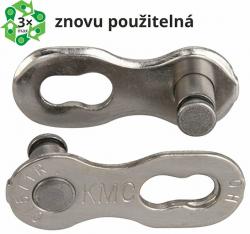 Kmc spojka reťazového článku 7-8 speed EPT Silver 7,1mm, blister 2 ks Kmc spojka reťazového článku 7-8 speed EPT Silver 7,1mm, blister 2 ks