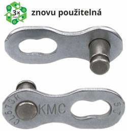 Kmc Spojka reťazového článku 7/8R EPT povrch, sivý 7,3 mm, blistr cena za 2 kusy Kmc Spojka reťazového článku 7/8R EPT povrch, sivý 7,3 mm, blistr cena za 2 kusy
