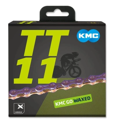 Kmc TT 11 NEO Chrome Waxed BOX řetěz Kmc TT 11 NEO Chrome Waxed BOX řetěz