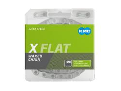 Kmc X-flat Stříbrný Waxed BOX řetěz Kmc X-flat Stříbrný Waxed BOX řetěz