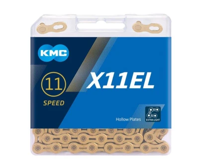 Kmc X11 EL Zlatý BOX řetěz Kmc X11 EL Zlatý BOX řetěz