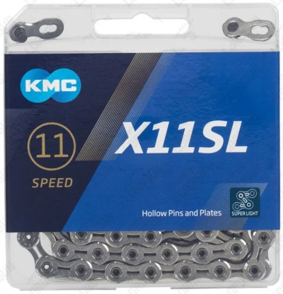 Kmc X11 SL Stříbrný BOX řetěz Kmc X11 SL Stříbrný BOX řetěz