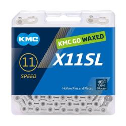 Kmc X11 SL Stříbrný Waxed BOX řetěz