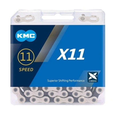 Kmc X11 Stříbrno/černý BOX řetěz Kmc X11 Stříbrno/černý BOX řetěz