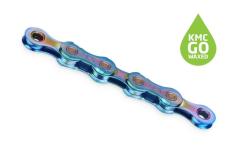 Kmc X12 Aurora Modrý Waxed BOX řetěz
