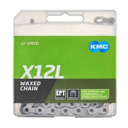 Kmc X12-L Stříbrný Waxed BOX řetěz