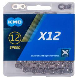 Kmc X12 Strieborný BOX reťaz Kmc X12 Strieborný BOX reťaz
