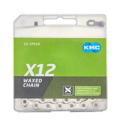Kmc X12 Stříbrný Waxed BOX řetěz