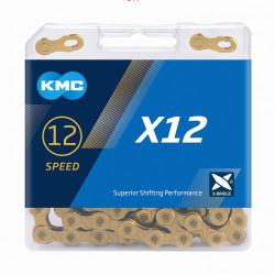 Kmc X12 Zlatý BOX reťaz Kmc X12 Zlatý BOX reťaz