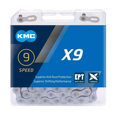 Kmc X9 EPT Nereznoucí BOX řetěz Kmc X9 EPT Nereznoucí BOX řetěz