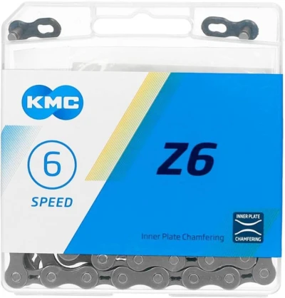 Kmc Z-6 šedý BOX řetěz Kmc Z-6 šedý BOX řetěz