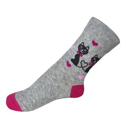 Knebl Hosiery Art.11 Dětské ponožky Knebl - kočičky Knebl Hosiery Art.11 Dětské ponožky Knebl - kočičky