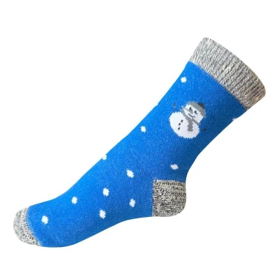 Knebl Hosiery Art.18 Dětské zimní ponožky Knebl Modrý sněhulák POUZE 32-35 (VÝPRODEJ) Knebl Hosiery Art.18 Dětské zimní ponožky Knebl Modrý sněhulák POUZE 32-35 (VÝPRODEJ)