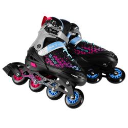 Nils NH18190A 4v1 Brave růžové kolečkové brusle