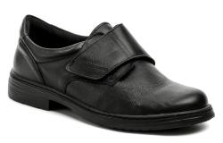 Koma 111222K černé pánské polobotky šíře H Koma 111222K černé pánské polobotky šíře H