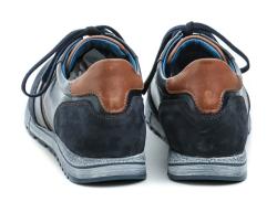 Koma 12M0935 modro hnědé pánské polobotky