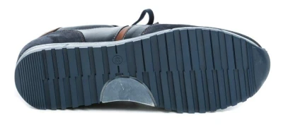 Koma 12M0935 modro hnědé pánské polobotky