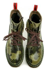 Koma 13D01M5 zelená maskáč kotníčková obuv