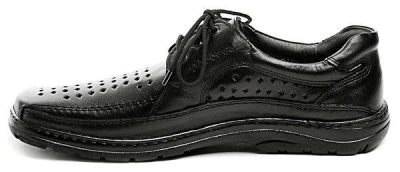 Koma 519 černé pánské polobotky