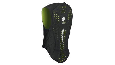 Komperdell Ballistic Vest Junior 2024 černo-zelený juniorský páteřák Komperdell Ballistic Vest Junior 2024 černo-zelený juniorský páteřák