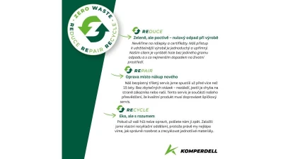 Komperdell BOOSTER Speed - Carbon 2023/24 lyžařské hůlky