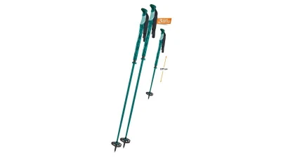 Komperdell FATSO VARIO - Ti 2023/24 zelené freeride hole + sleva 300,- na příslušenství