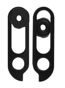 Force Koncovka rámu univerzální, Al, černá