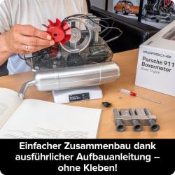 Kopie Franzis maketová stavebnice závodního motoru Porsche 911 Boxer v měřítku 1:3