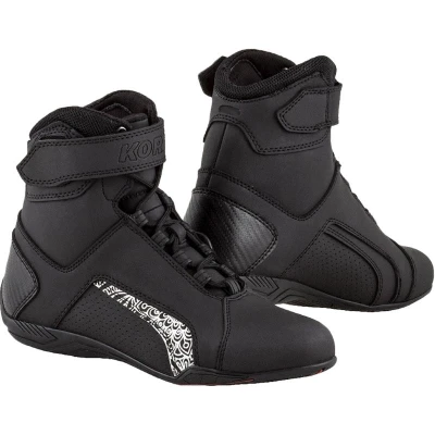Kore Velcro 2.0 černo-bílé dámské boty na motorku Kore Velcro 2.0 černo-bílé dámské boty na motorku
