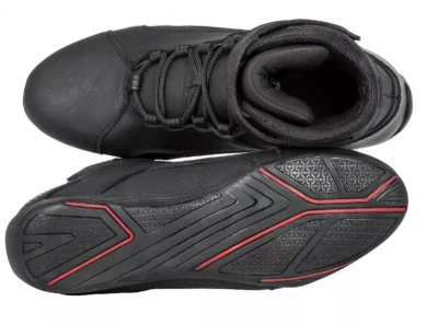 Kore Velcro 2.0 černo-bílé dámské boty na motorku
