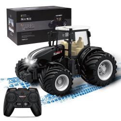 Korody RC TRAKTOR kovový 2,4 Ghz s širokými koly, LED osvětlení, zvuk Korody RC TRAKTOR kovový 2,4 Ghz s širokými koly, LED osvětlení, zvuk