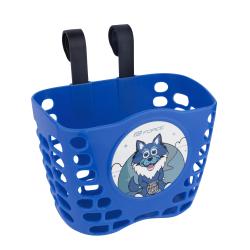 FORCE na řídítka dětský, modrý koš FORCE na řídítka dětský, modrý koš
