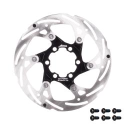 Force Kotouč brzdový 140 mm, 6 děr, černý