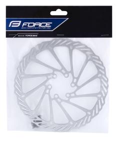 Force Kotouč brzdový Force-2 180 mm, 6 děr, stříbrný