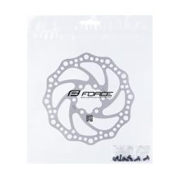 Force Kotouč brzdový -6 140 mm, 6 děr, stříbrný
