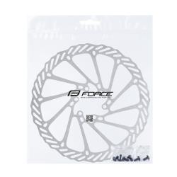 Force Kotouč brzdový -7 180 mm, 6 děr, stříbrný