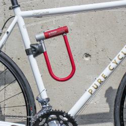 Kryptonite Kryptolok Mini-7 + Flex-frame Merlot zámek