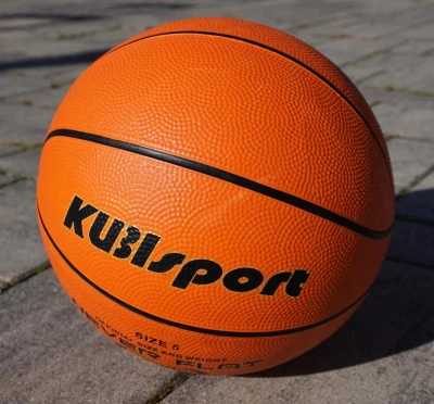 Kubisport Basketbalový míč oranžový velikost 5 G2103K