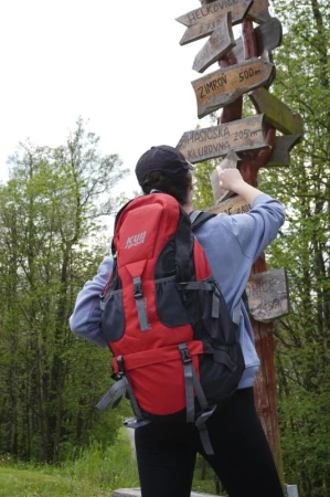 Kubisport Batoh Mountains 50 L na horskou turistiku černý