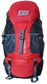 Kubisport Batoh Mountains 50 L na horskú turistiku červený