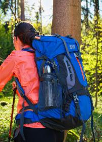 Kubisport Batoh Mountains 60 L na náročnější horskou turistiku modrý