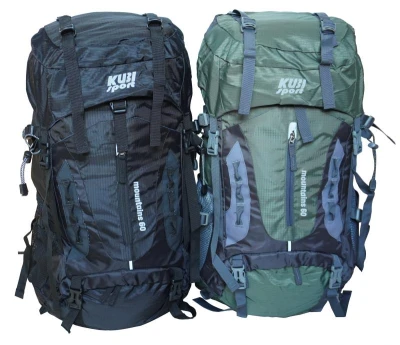 Kubisport Batoh Mountains 60 L na náročnější horskou turistiku zelený