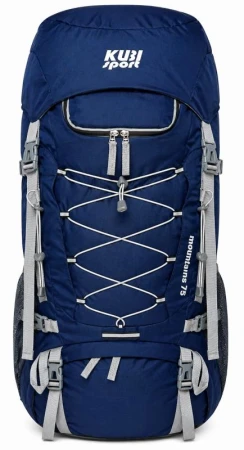 Kubisport Batoh Mountains 75 L na náročnou horskou turistiku modrý Kubisport Batoh Mountains 75 L na náročnou horskou turistiku modrý